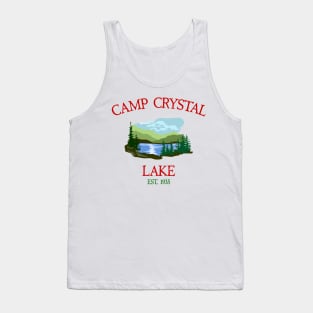 Camp Crystal Lake Counselor (with Back Design) Tank Top